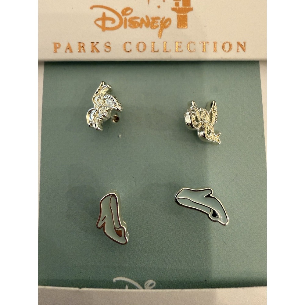 Alex and Ani Disney Parks Collection Cinderella Earrings 2018 Disneyland NWT